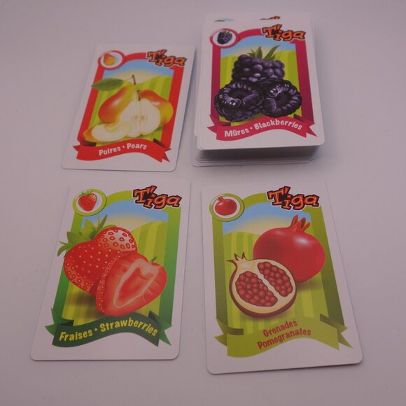 IGA Tiga Salade de Fruits Fruit Salad Creomax 2021 8 74659 00561 3 Card Game - Picture 13 of 16